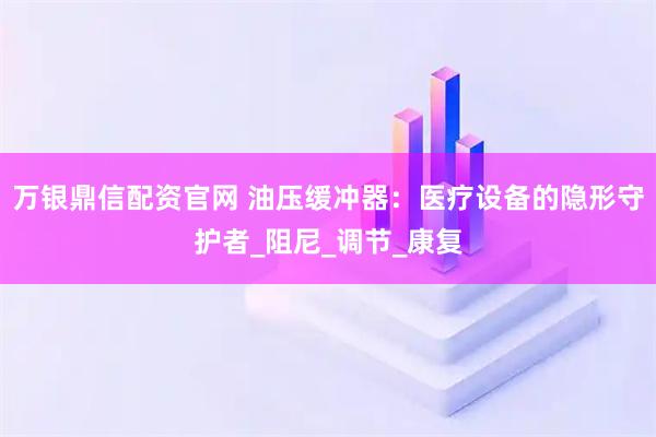 万银鼎信配资官网 油压缓冲器：医疗设备的隐形守护者_阻尼_调节_康复