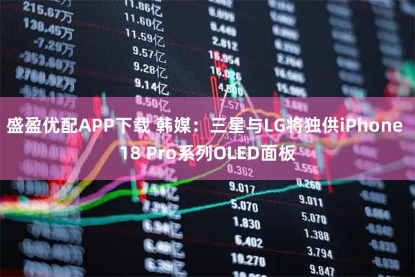 盛盈优配APP下载 韩媒：三星与LG将独供iPhone 18 Pro系列OLED面板